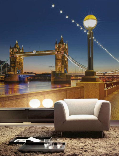 Komar Tower Bridge Fotobehang 368x254cm | Yourdecoration.nl