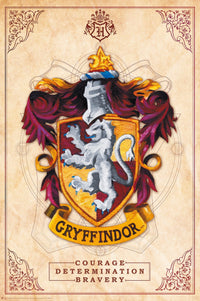 Abystyle Harry Potter Gryffindor Poster 61X91 5cm | Yourdecoration.nl