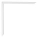 Annecy Kunststof Fotolijst 20x25cm Wit Hoogglans Detail Hoek | Yourdecoration.nl