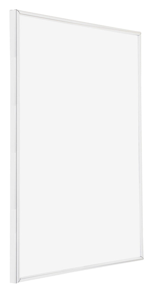 Annecy Kunststof Fotolijst 50x65cm Wit Hoogglans Voorzijde Schuin | Yourdecoration.nl