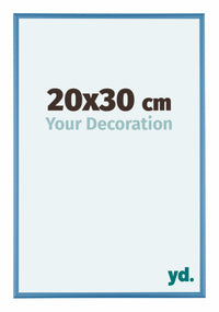 Austin Aluminium Fotolijst 20x30cm Staal Blauw Voorzijde Maat | Yourdecoration.nl