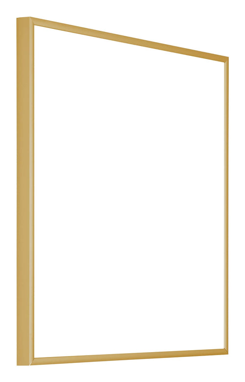 Austin Aluminium Fotolijst 35x35cm Goud Vintage Voorzijde Schuin | Yourdecoration.nl