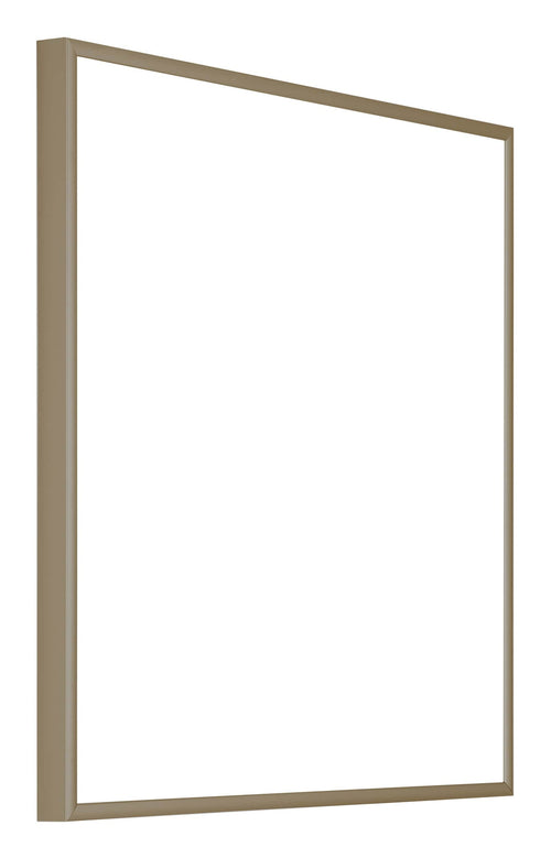 Austin Aluminium Fotolijst 55x55cm Champagne Voorzijde Schuin | Yourdecoration.nl