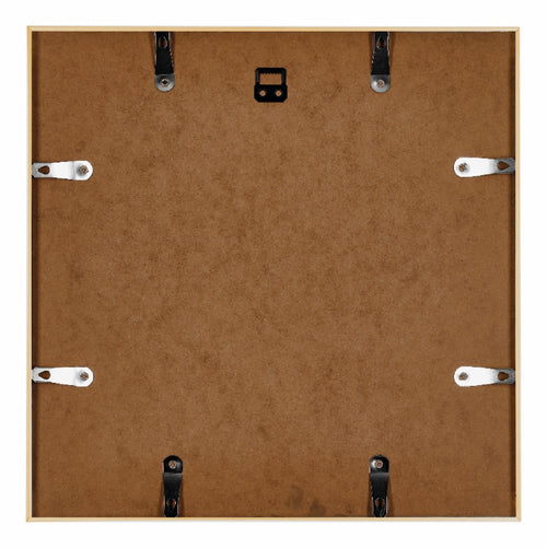 Austin Aluminium Fotolijst 60x60cm Goud Vintage Achterzijde | Yourdecoration.nl