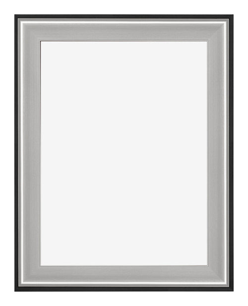Birmingham Houten Fotolijst 45x60cm Zwart Zilver Gepolijst Voorzijde | Yourdeocation.nl
