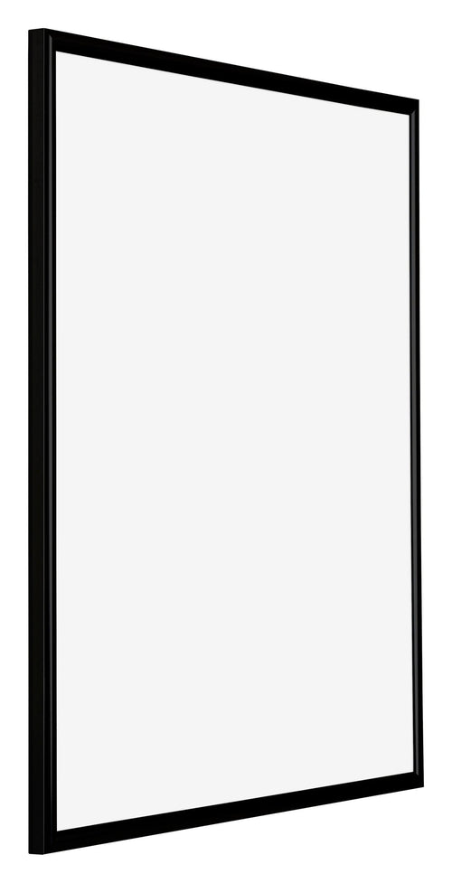 Bordeaux Kunststof Fotolijst 40x50cm Zwart Mat Voorzijde Schuin | Yourdecoration.nl