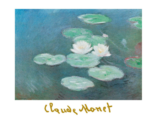 Claude Monet Ninfee nella luce Kunstdruk 80x60cm | Yourdecoration.nl