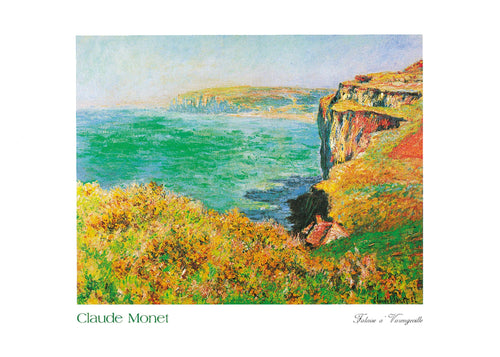 Claude Monet  Falaise à Varengeville Kunstdruk 70x50cm | Yourdecoration.nl
