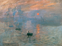 Claude Monet  Impressionismo il levar Kunstdruk 80x60cm | Yourdecoration.nl
