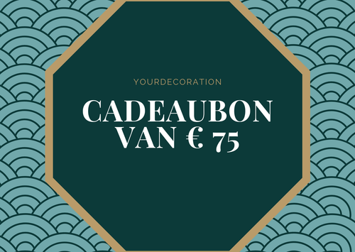 Cadeaubon  t.w.v. β¬ 75,-