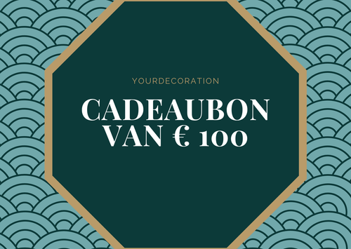 Cadeaubon  t.w.v. β¬ 100,-