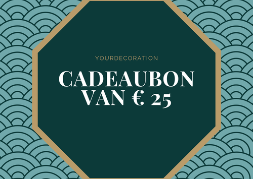 Cadeaubon t.w.v. β¬ 25,-