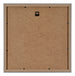 Catania MDF Fotolijst 25x25cm Zilver Achterzijde | Yourdecoration.nl