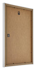 Catania MDF Fotolijst 25x30cm Zilver Achterzijde Schuin | Yourdecoration.nl