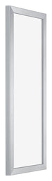 Catania MDF Fotolijst 25x75cm Zilver Voorzijde Schuin | Yourdecoration.nl