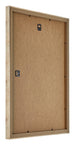 Catania MDF Fotolijst 28x35cm Goud Achterzijde Schuin | Yourdecoration.nl