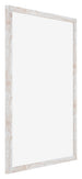 Catania MDF Fotolijst 29 7x42cm A3 White Wash Voorzijde Schuin | Yourdecoration.nl