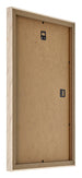 Catania MDF Fotolijst 30x45cm Eiken Achterzijde Schuin | Yourdecoration.nl