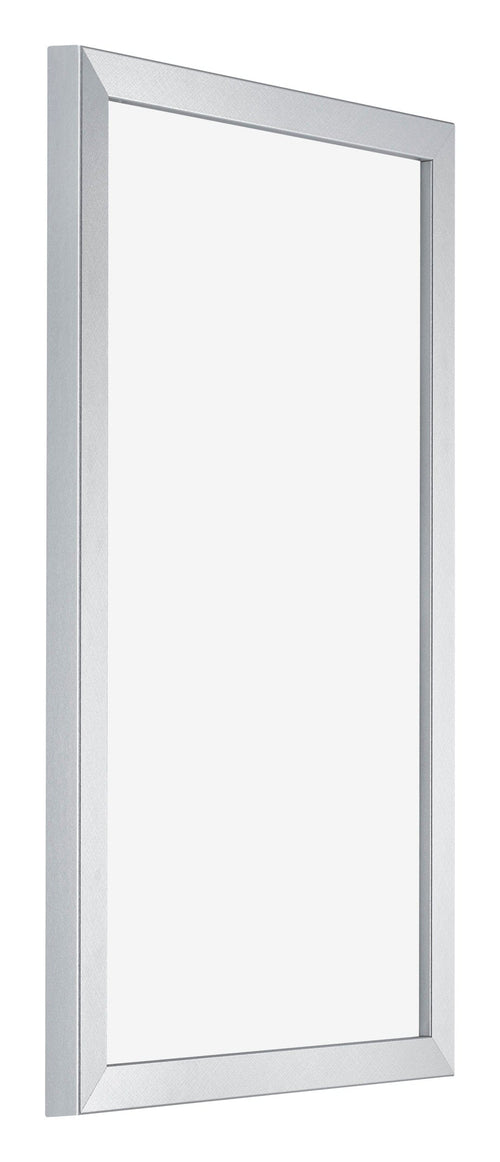 Catania MDF Fotolijst 30x50cm Zilver Voorzijde Schuin | Yourdecoration.nl