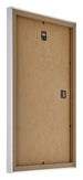Catania MDF Fotolijst 32x45cm Zilver Achterzijde Schuin | Yourdecoration.nl
