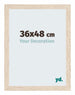 Catania MDF Fotolijst 36x48cm Eiken Voorzijde Maat | Yourdecoration.nl