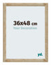 Catania MDF Fotolijst 36x48cm Goud Voorzijde Maat | Yourdecoration.nl