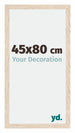 Catania MDF Fotolijst 45x80cm Eiken Maat | Yourdecoration.nl