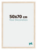 Catania MDF Fotolijst 50x70cm Eiken Maat | Yourdecoration.nl