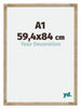 Catania MDF Fotolijst 59 4x84cm A1 Goud Maat | Yourdecoration.nl