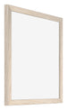 Catania MDF Fotolijst 60x60cm Eiken Voorzijde Schuin | Yourdecoration.nl