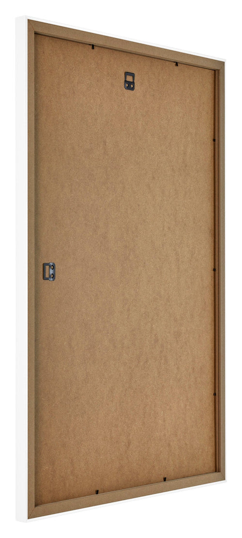Catania MDF Fotolijst 68x98cm Wit Achterzijde Schuin | Yourdecoration.nl