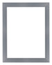 Como MDF Fotolijst 18x24cm Aluminium Geborsteld Voorzijde | Yourdecoration.nl