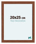 Como MDF Fotolijst 20x25cm Notenboom Voorzijde Maat | Yourdecoration.nl