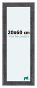 Como MDF Fotolijst 20x60cm Grijs Geveegd Voorzijde Maat | Yourdecoration.nl