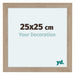 Como MDF Fotolijst 25x25cm Eiken Licht Voorzijde Maat | Yourdecoration.nl