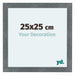 Como MDF Fotolijst 25x25cm Ijzer Geveegd Voorzijde Maat | Yourdecoration.nl