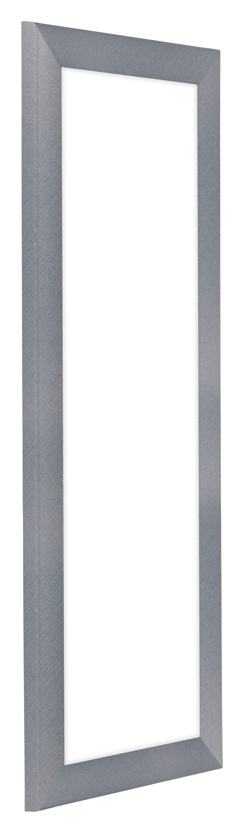 Como MDF Fotolijst 25x75cm Aluminium Geborsteld Voorzijde Schuin | Yourdecoration.nl