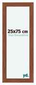 Como MDF Fotolijst 25x75cm Walnoot Voorzijde Maat | Yourdecoration.nl