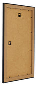 Como MDF Fotolijst 30x50cm Zwart Mat Achterzijde Schuin | Yourdecoration.nl