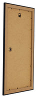 Como MDF Fotolijst 30x60cm Zwart Hoogglans Achterzijde Schuin | Yourdecoration.nl