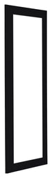 Como MDF Fotolijst 33x98cm Zwart Hoogglans Voorzijde Schuin | Yourdecoration.nl