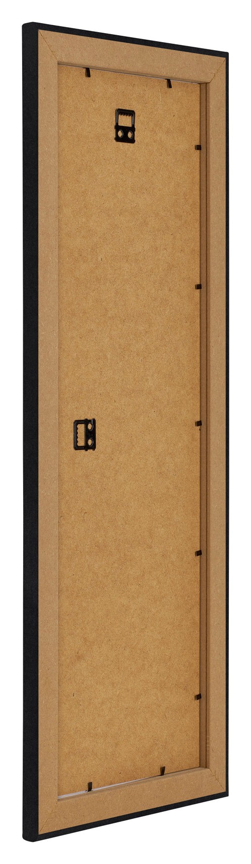 Como MDF Fotolijst 33x98cm Zwart Mat Achterzijde Schuin | Yourdecoration.nl