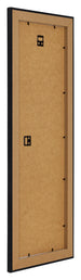 Como MDF Fotolijst 33x98cm Zwart Mat Achterzijde Schuin | Yourdecoration.nl