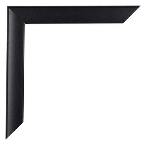 Como MDF Fotolijst 33x98cm Zwart Mat Hoek | Yourdecoration.nl