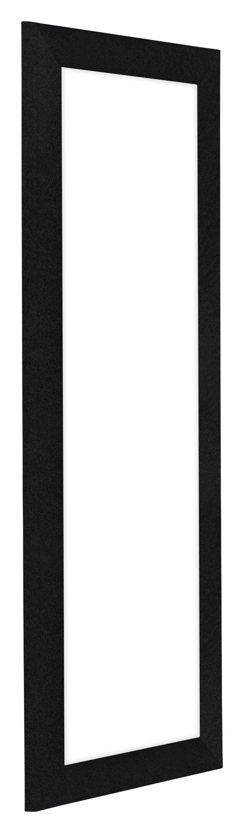 Como MDF Fotolijst 33x98cm Zwart Mat Voorzijde Schuin | Yourdecoration.nl