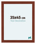 Como MDF Fotolijst 35x45cm Kersen Voorzijde Maat | Yourdecoration.nl