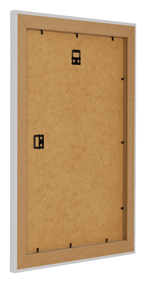 Como MDF Fotolijst 36x48cm Wit Hoogglans Achterzijde Schuin | Yourdecoration.nl
