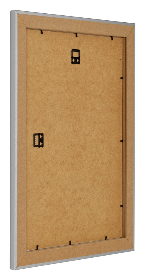Como MDF Fotolijst 36x48cm Zilver Mat Achterzijde Schuin | Yourdecoration.nl