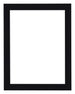 Como MDF Fotolijst 36x48cm Zwart Hoogglans Voorzijde | Yourdecoration.nl