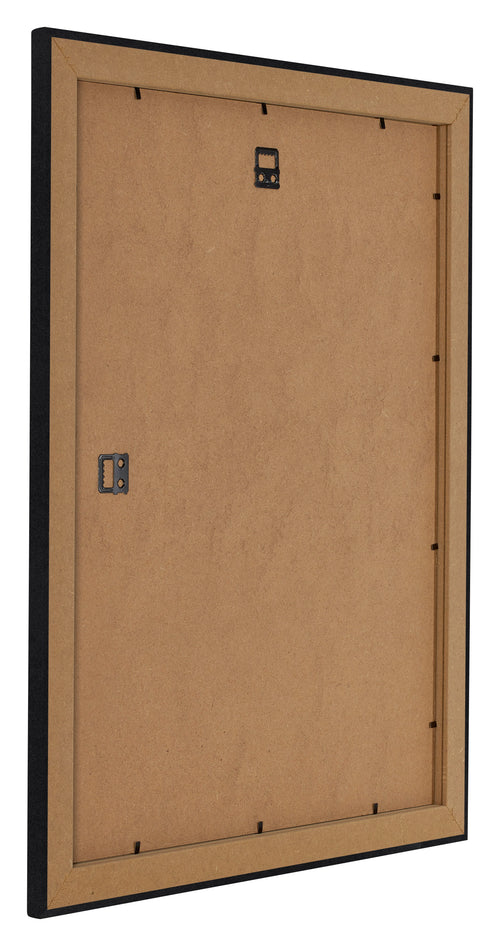 Como MDF Fotolijst 36x49cm Zwart Mat Achterzijde Schuin | Yourdecoration.nl